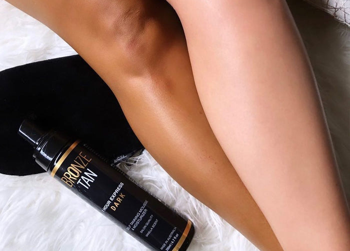 One Hour Tan - Black Magic Tan Vibe Mousse Review - Slurp Social